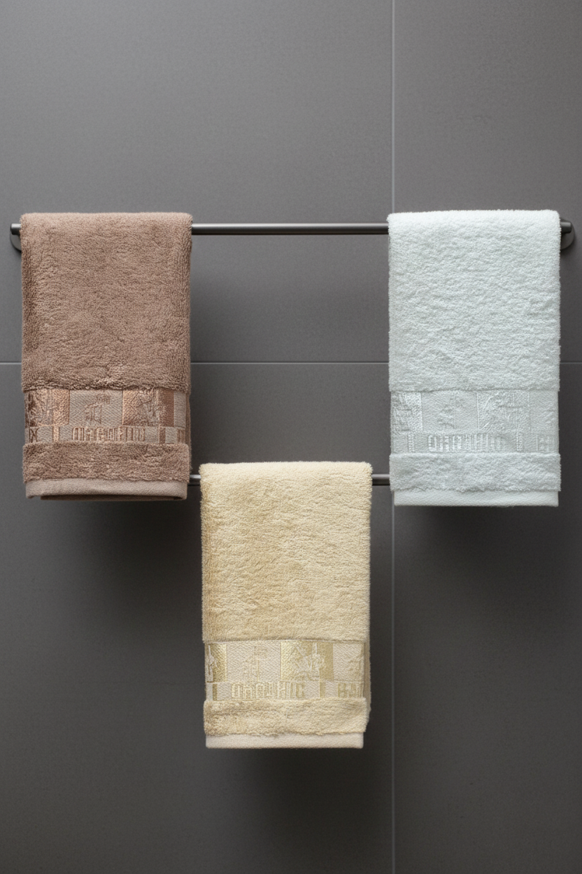 Bambu 3'lü 30 X 50 Cm Mutfak Havlusu Kahve - Bej - Ekru Bamboo Life