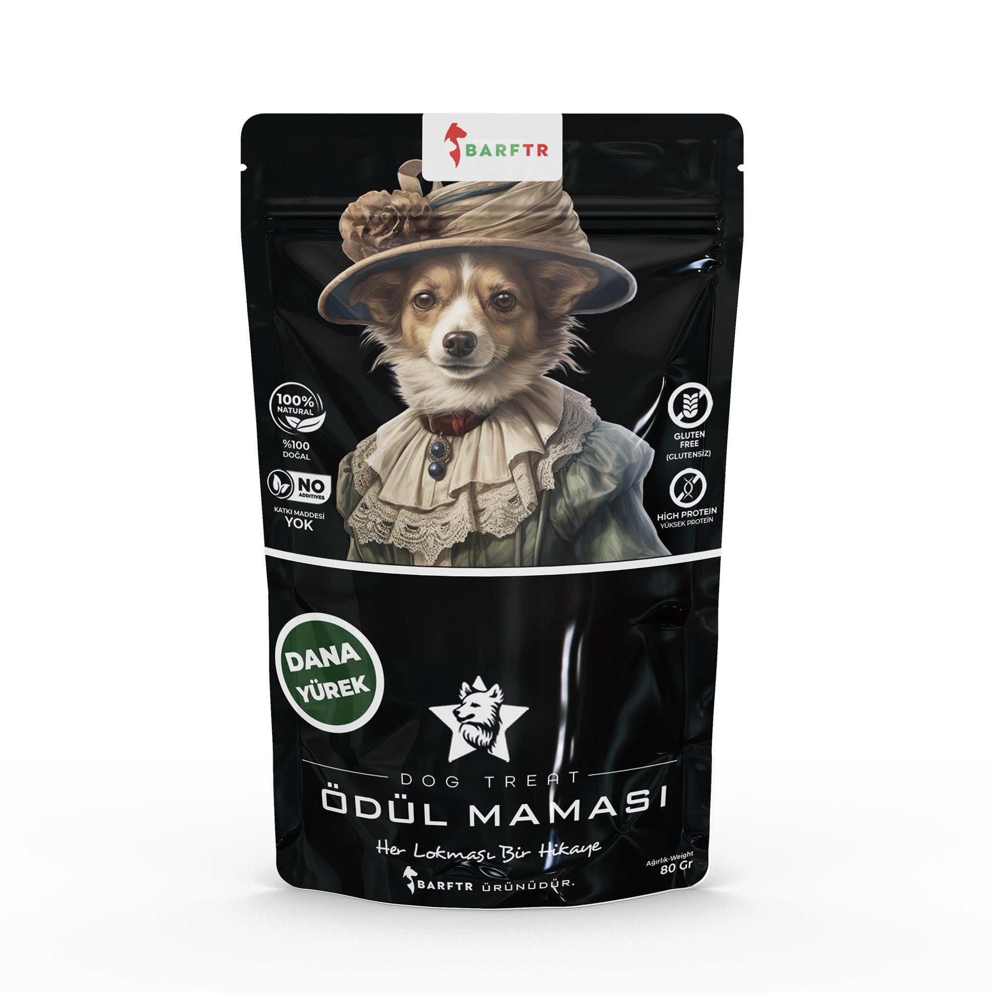 Dana Yürek Atıştırmalık Ödül maması 80 Gr