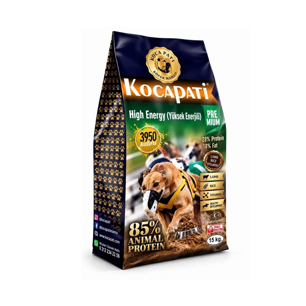 Kocapati Performans Köpek Maması 15 kg