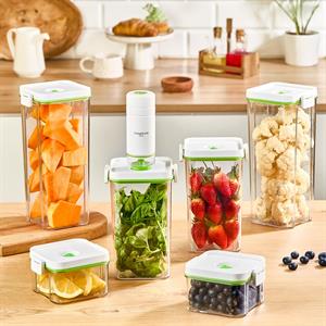 Respirox Home Şarjlı Vakum Pompalı Kare Saklama Kabı Seti