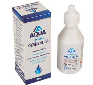 AQUA OKSİJENLİ SU 100 antibakteriyel çözelti