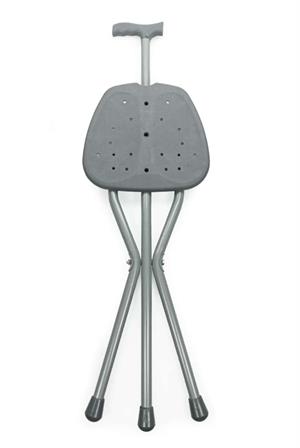 Oturaklı Taşınabilir Katlanabilir Baston Sandalye