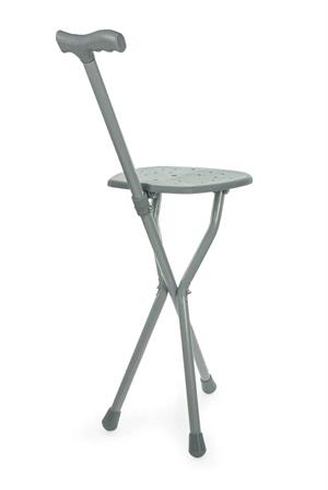 Oturaklı Taşınabilir Katlanabilir Baston Sandalye