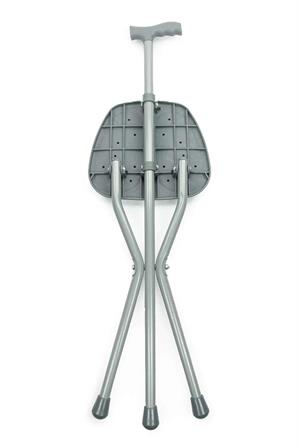 Oturaklı Taşınabilir Katlanabilir Baston Sandalye