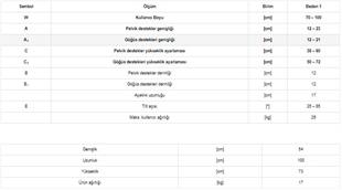 CAT I Ayakta Dik Pozisyonlandırma Cihazı