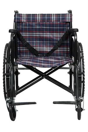 WİPPERMAN W108 İthal Ekose Kumaş Manuel Tekerlekli Sandalye