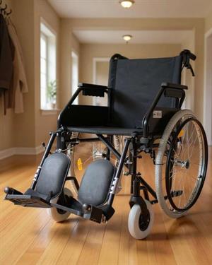 SDM STAR 005 MANUEL TEKERLEKLİ SANDALYE AYAK-BALDIR DESTEKLİ