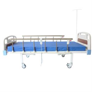 2 Motorlu Tabanca Korkuluklu Hasta Karyolası