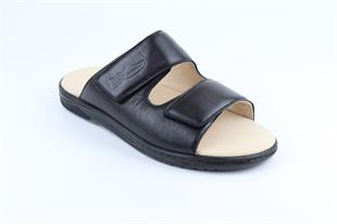 Ortopedik Diyabetik Erkek Terlik Siyah 41