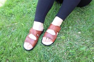 Ortopedik Diyabetik Kadın Terlik Taba 39