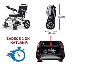 Pulsemed Hg-w630 Auto Kendiliğinden Katlanabilir Özellikli Uzaktan Kumandalı Akülü Sandalye