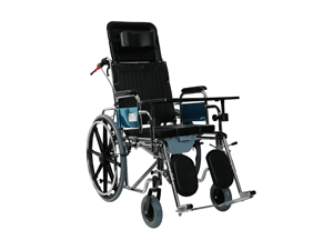 GOLFİ G124 Sırtı Yatarlı Banyo Tuvalet Sandalyesi