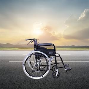 Witra İthal Ekose Kumaş Manuel Tekerlekli Sandalye