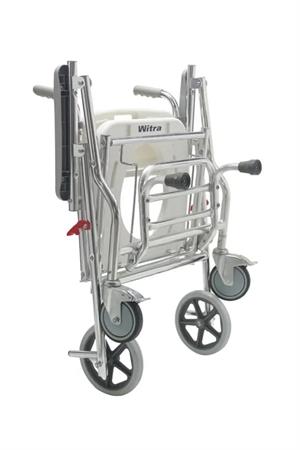 Witra W554 Banyo Ve Tuvalet Özellikli Lazımlıklı Alüminyum Tuvalet Ve Banyo Sandalyesi İthal