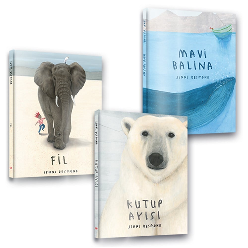 Fil, Kutup Ayısı, Mavi Balina (3'lü Set) (Kampanya)