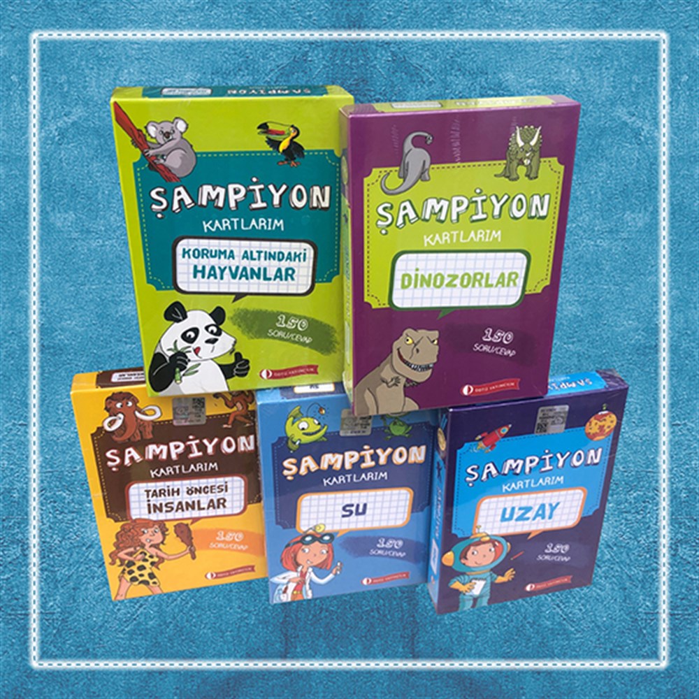 Şampiyon Kartlarım 5'li set-1 (Kampanya)
