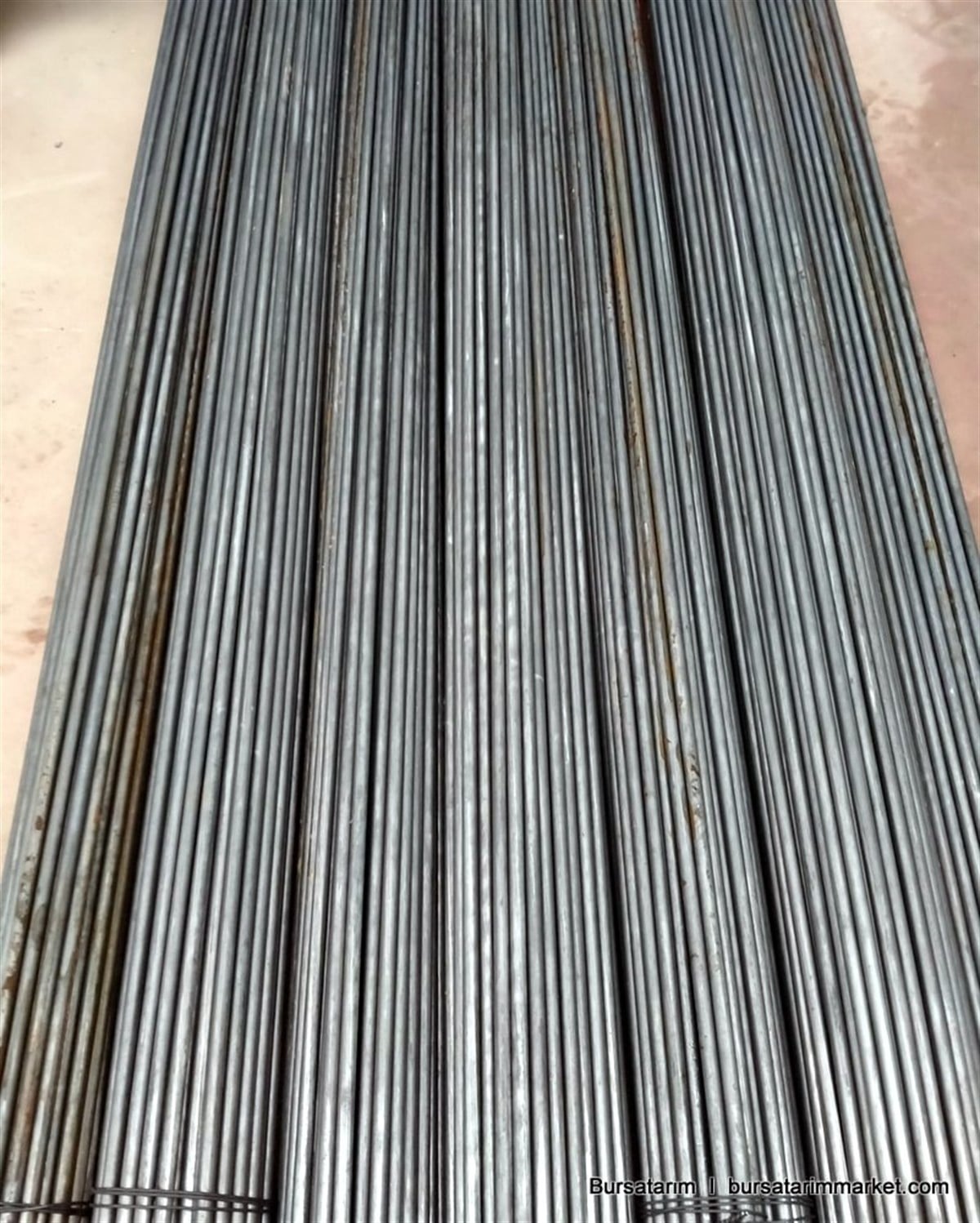 Fidan Hereği ( Metal Çubuk ) X10Lu Fidan Destek Çubuğu