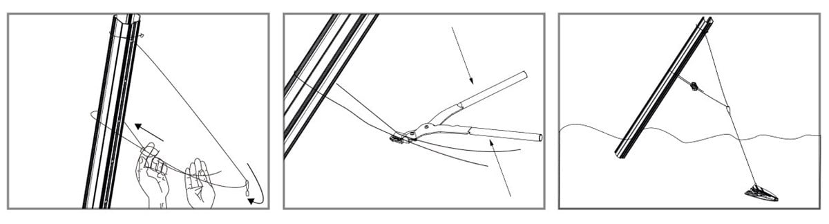 Baş Direk 275cm 2mm Galvanizli Direk