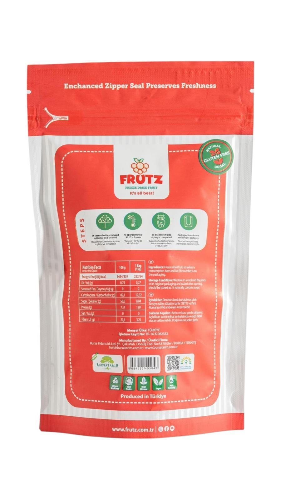 FRUTZ (15GR) - Çilek