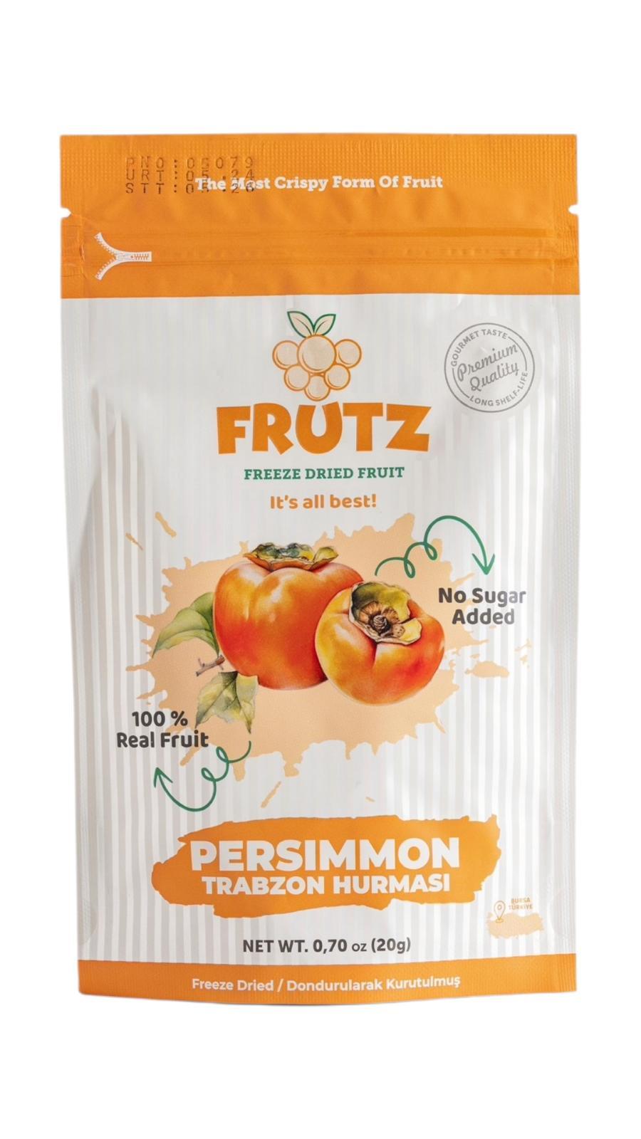 FRUTZ | Üst Kalite Dondurularak Kurtulmuş Meyveler / Premium