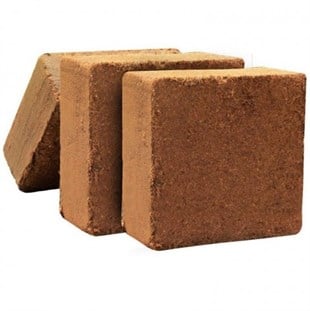Sıkıştırılmış Cocopeat (Kokopit) Hindistan Cevizi Kabuğü 5 Kg / 65 Lt