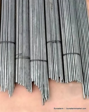 Fidan Hereği ( Metal Çubuk ) X10Lu Fidan Destek Çubuğu