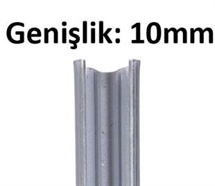 10mm C Profil Galvanizli Kazık 120cm - Metal Herek