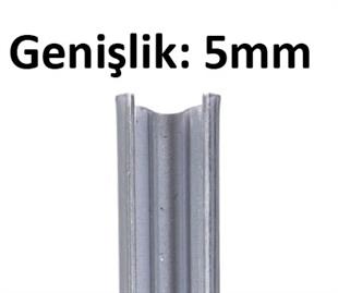 5mm C Profil Galvanizli Kazık 60cm - Metal Herek