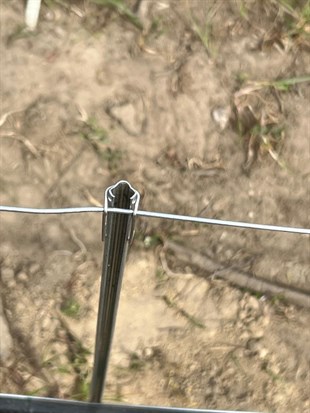 10mm C Profil Galvanizli Kazık 120cm - Metal Herek