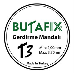 BUTAFIX T3 Gerdirme Mandalı (100lü Paket)