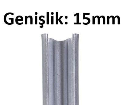BUTAFIX15mm C Profil Galvanizli Geniş Kazık 240cm - Metal Herek