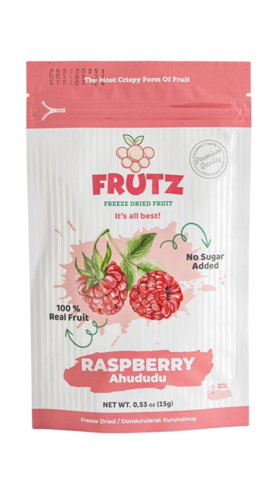 FRUTZFRUTZ (15GR) - Ahududu