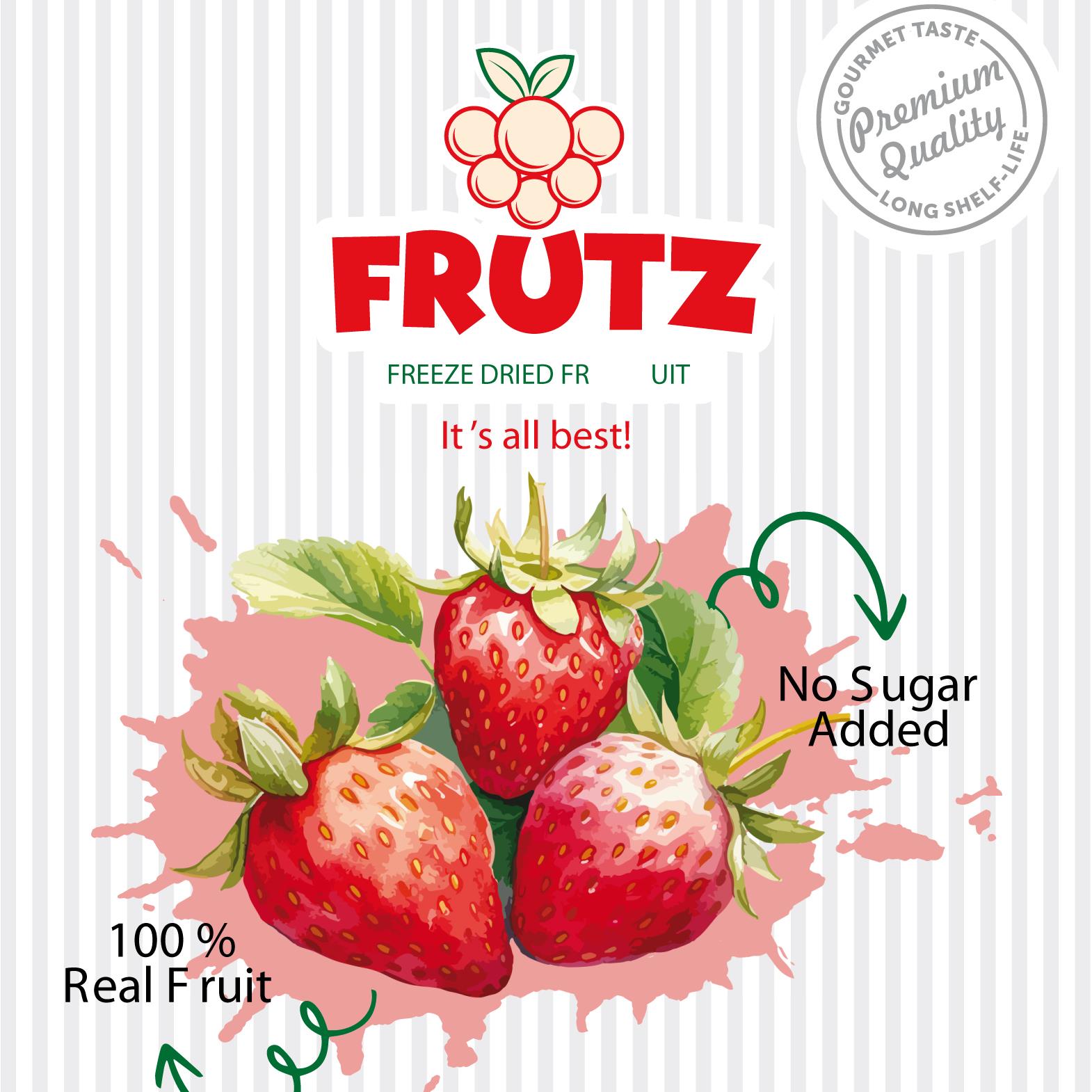 FRUTZ (200GR) - Çilek Frutz Freeze Dry