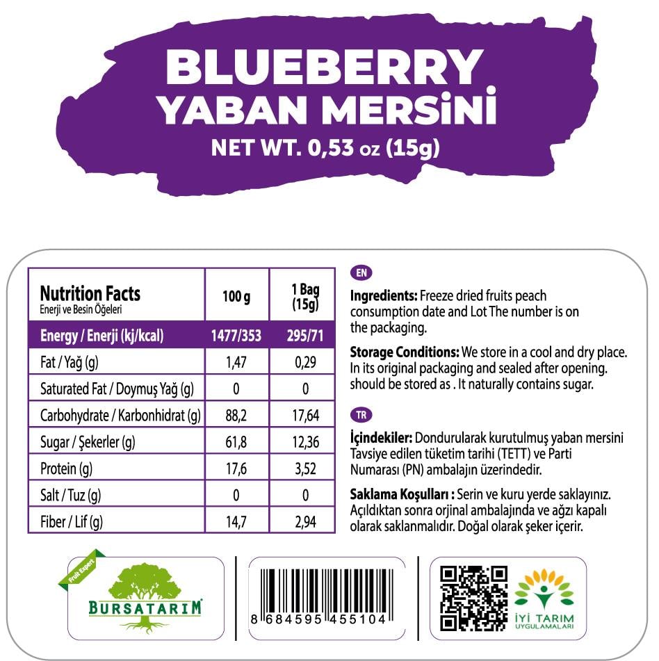 FRUTZFRUTZ (200GR) - Yaban Mersini
