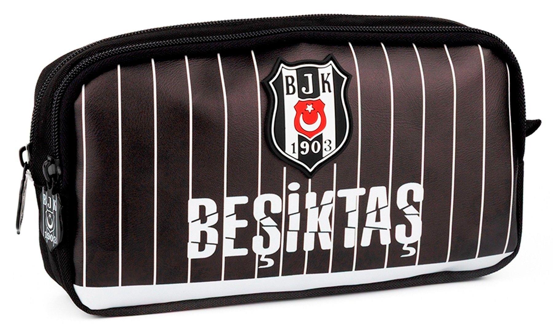 BEŞİKTAŞ ME TEAM İNCE ÇUBUK DESENLİ SUNİ DERİ KALEM ÇANTASI 25355