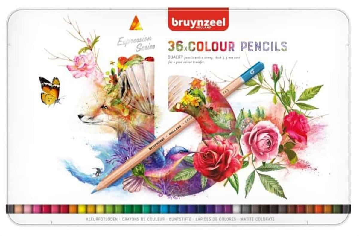 BRUYNZEEL EXPRESSION COLOUR 36'LI KURU KALEM BOYA SETİ