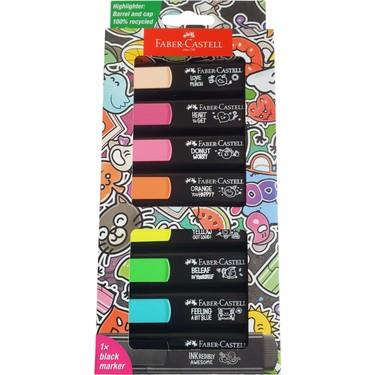 FABER CASTELL GRAFFİTİ FOSFORLU KALEM 8 RENK