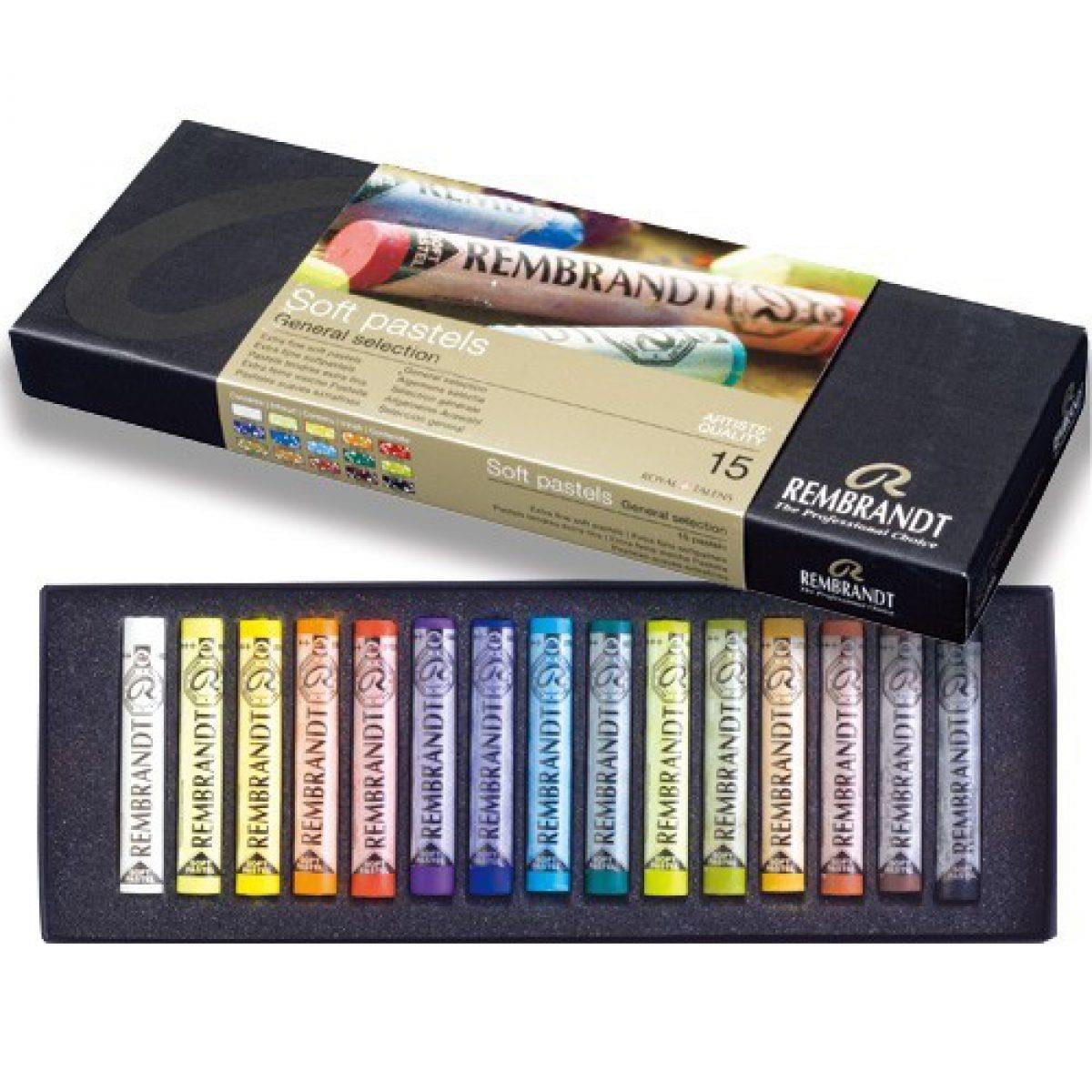 REMBRANDT SOFT PASTEL 15 RENK TAM BOY STARTER SET