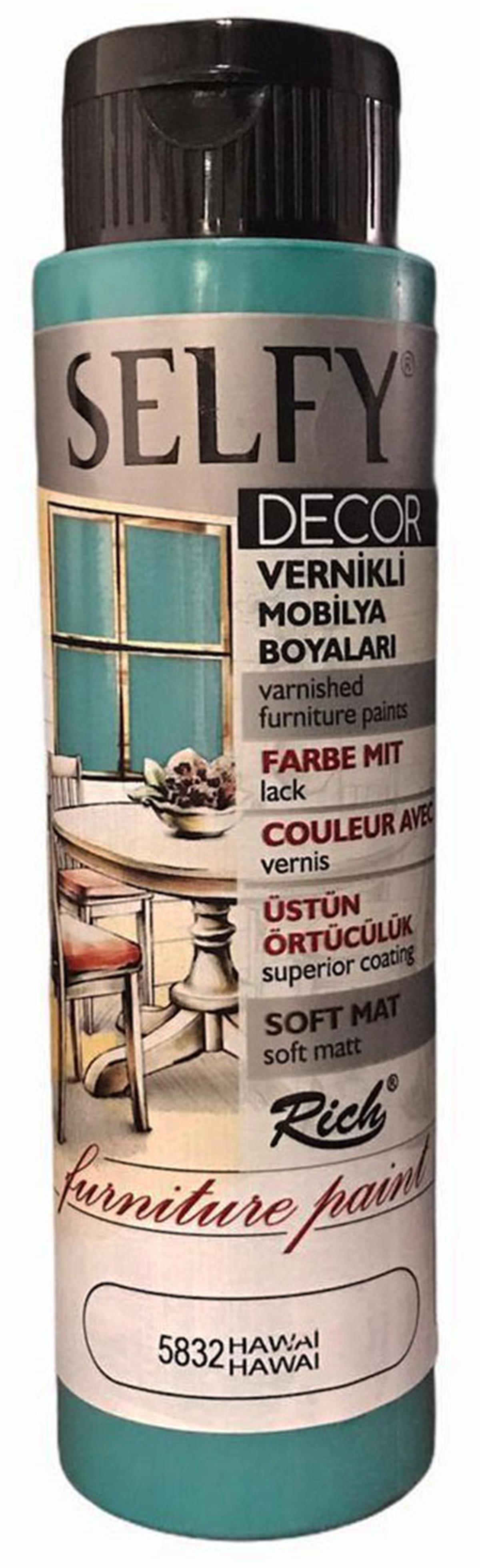 RİCH SELFY DECOR KENDİNDEN VERNİKLİ 500 CC. HAWAİ 5832