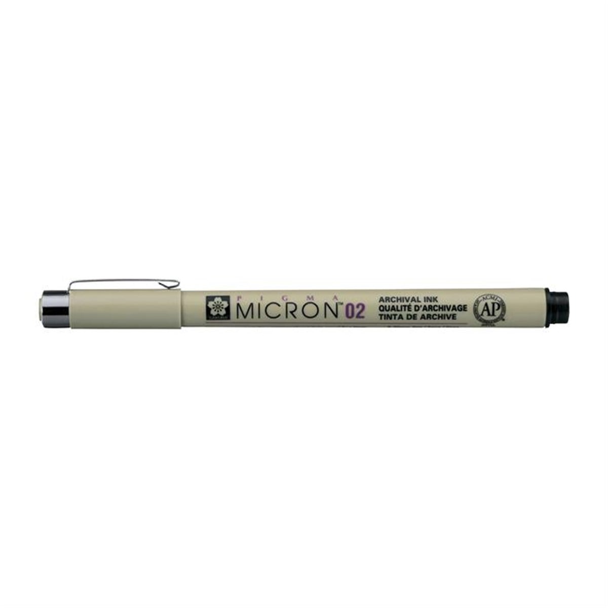 SAKURA PIGMA MICRON 02 SİYAH 0,3 MM