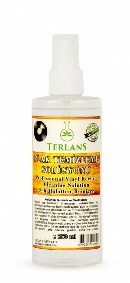 TERLANS PLAK TEMİZLEME SOLÜSYONU 250 ml.