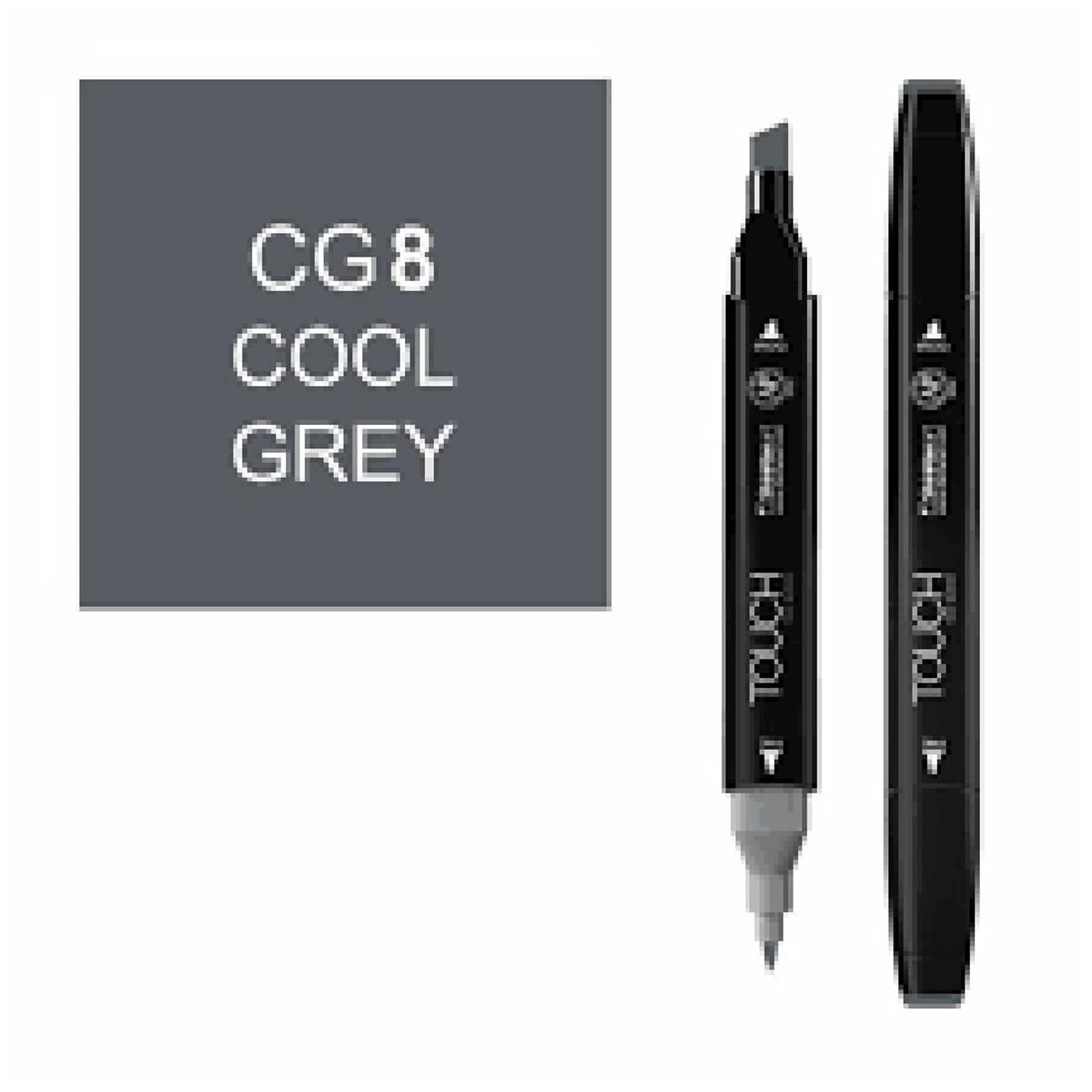 TOUCH TWIN MARKER CG8 COOL GREY 