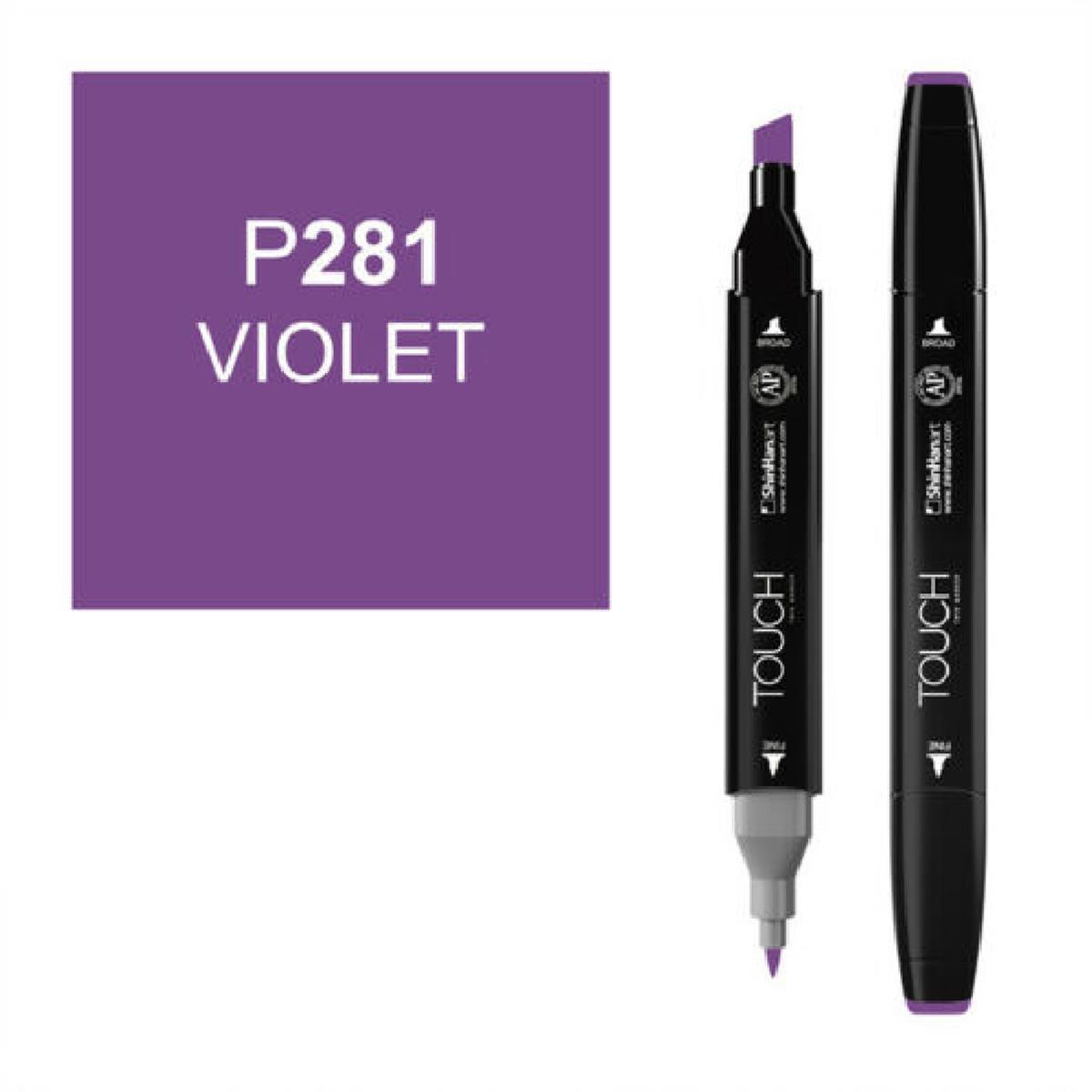 TOUCH TWIN MARKER P281 VIOLET 
