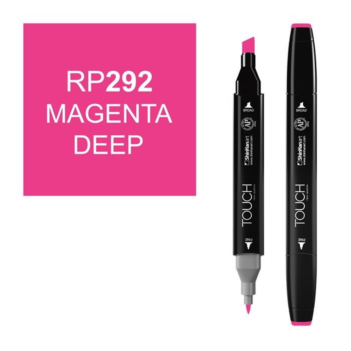 TOUCH TWIN MARKER RP292 MAGENTA DEEP 