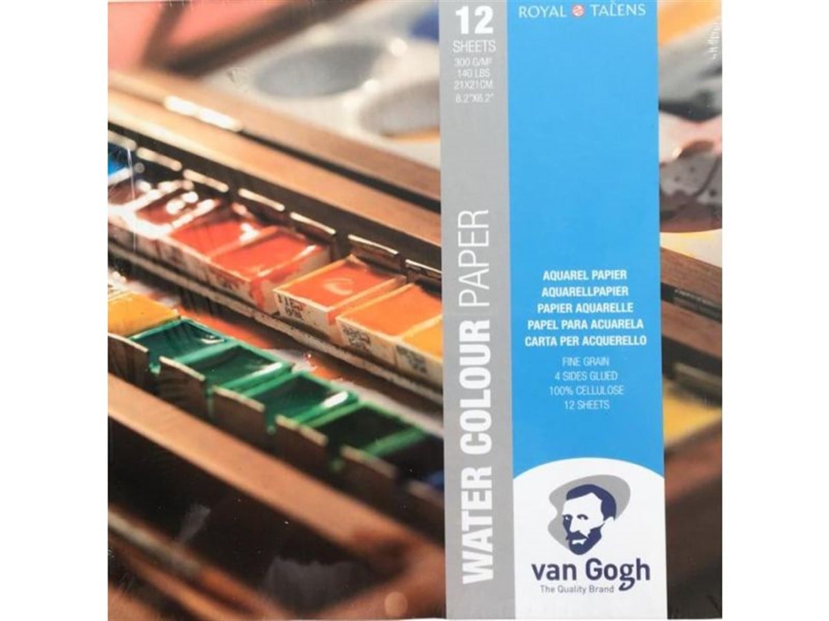 VAN GOGH SULUBOYA BLOĞU 21*21 300 GR. 12 YAPRAK