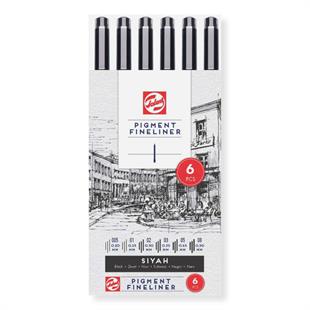 TALENS PİGMENT FİNELİNER 6 LI SET