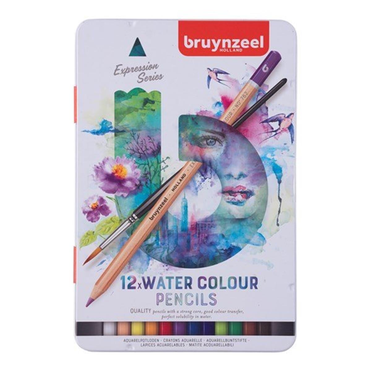 BRUYNZEEL EXPRESSION COLOUR 12'Lİ KURU KALEM BOYA SETİ