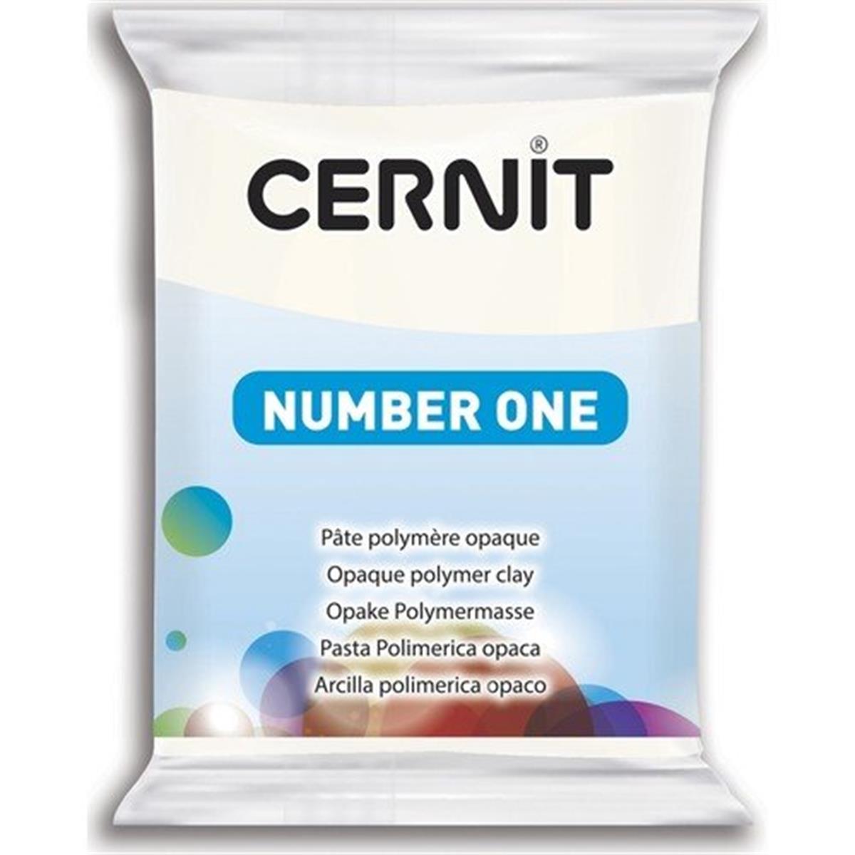CERNİT NUMBER ONE WHITE OPAQUE POLİMER KİL CNT56027