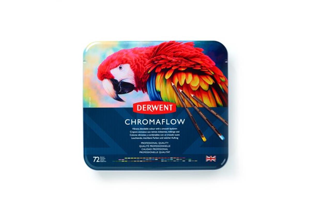 DERWENT CHROMAFLOW 72 Lİ METAL KUTU