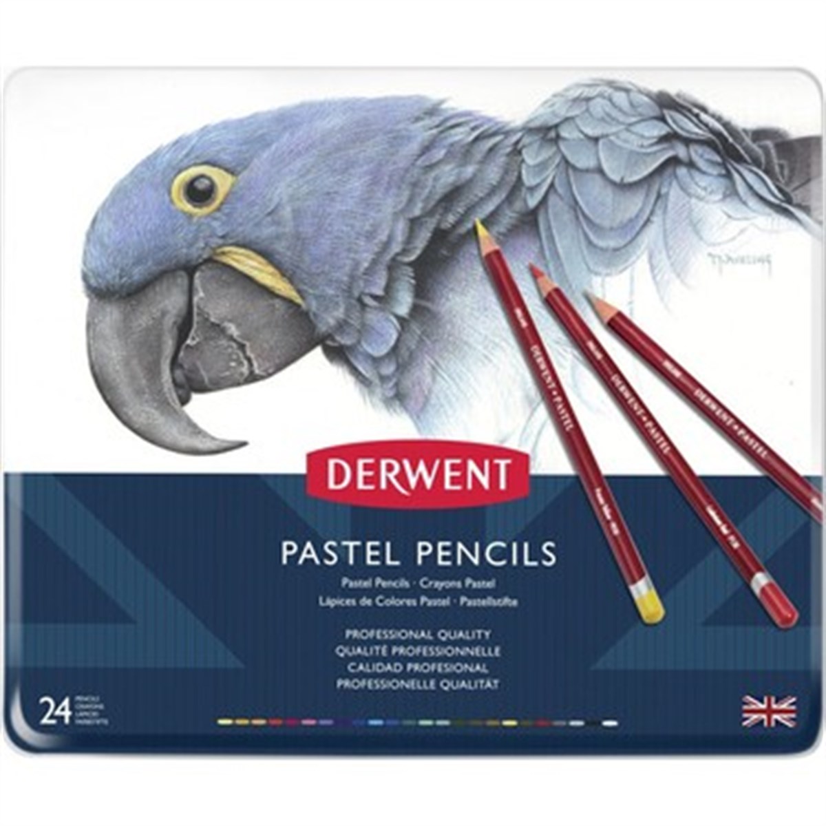 DERWENT PASTEL PENCİL 24 RENK PASTEL KALEM